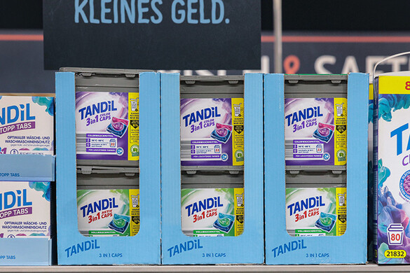 TANDIL 3-in-1-Box aus 92 Prozent Rezyklat