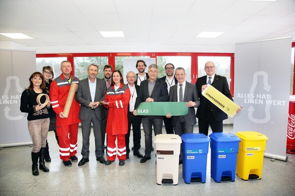 Coca-Cola und Interseroh optimieren Wertstofftrennung